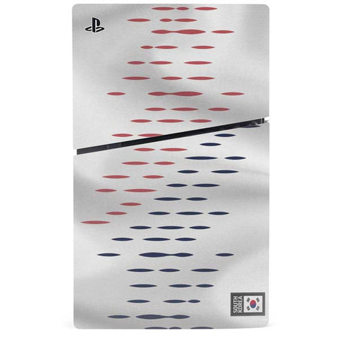 South Korea Soccer Flag PS5 Slim Disk Console Skin